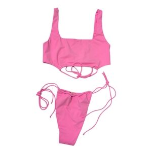 NWT Riot Swim Echo Two Piece Joss And Bixi Style Bubblegum